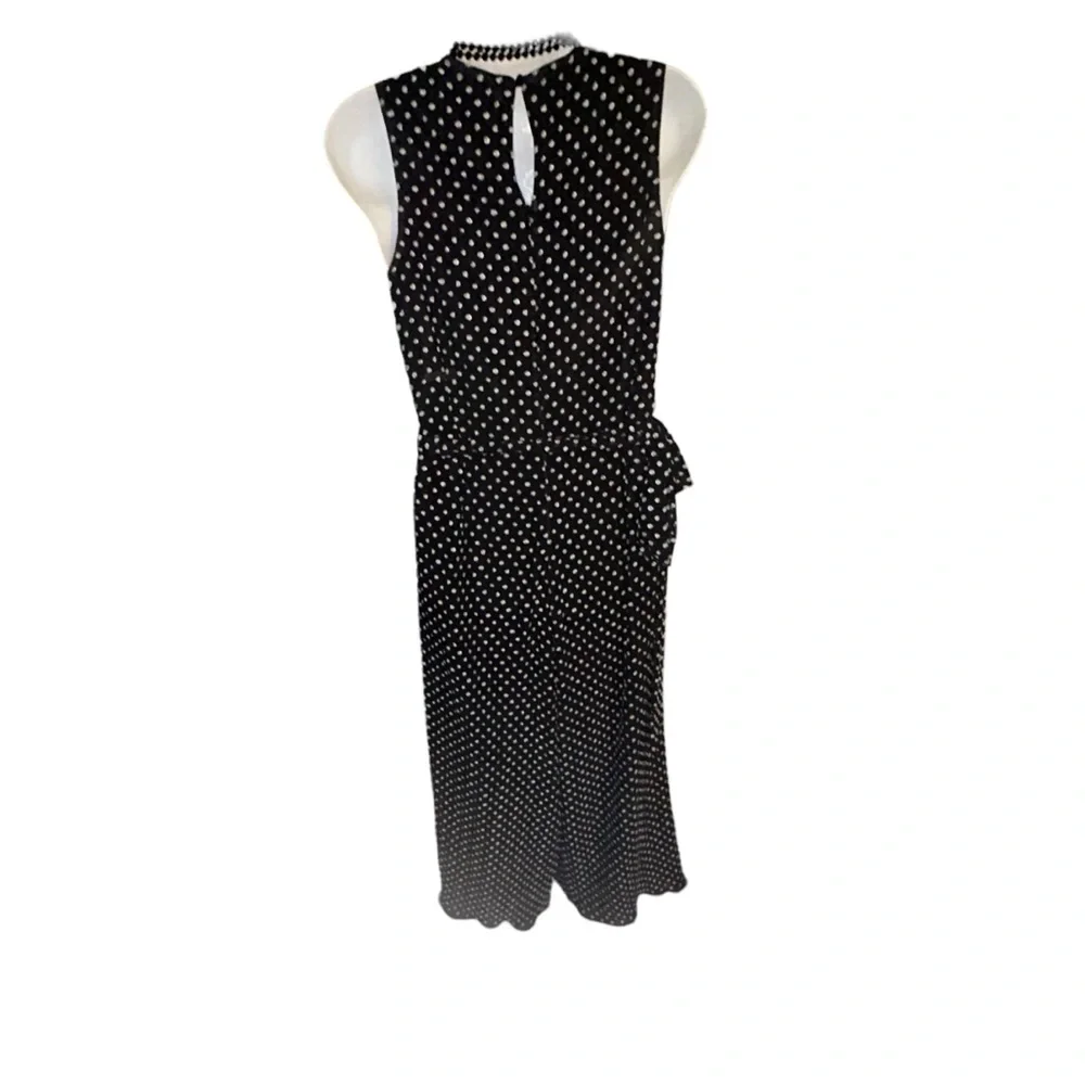 IVONNE black & white Polka dot jumpsuit- nice!‎ Size small/CH